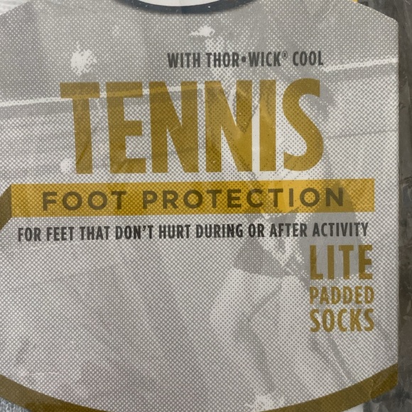 Thorlo Tennis Light Cushion Ankle Socks - Picture 3 of 6